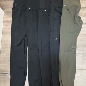 Fabletics Leggings Lot - Oasis Pureluxe 7/8 - 5 pairs size M